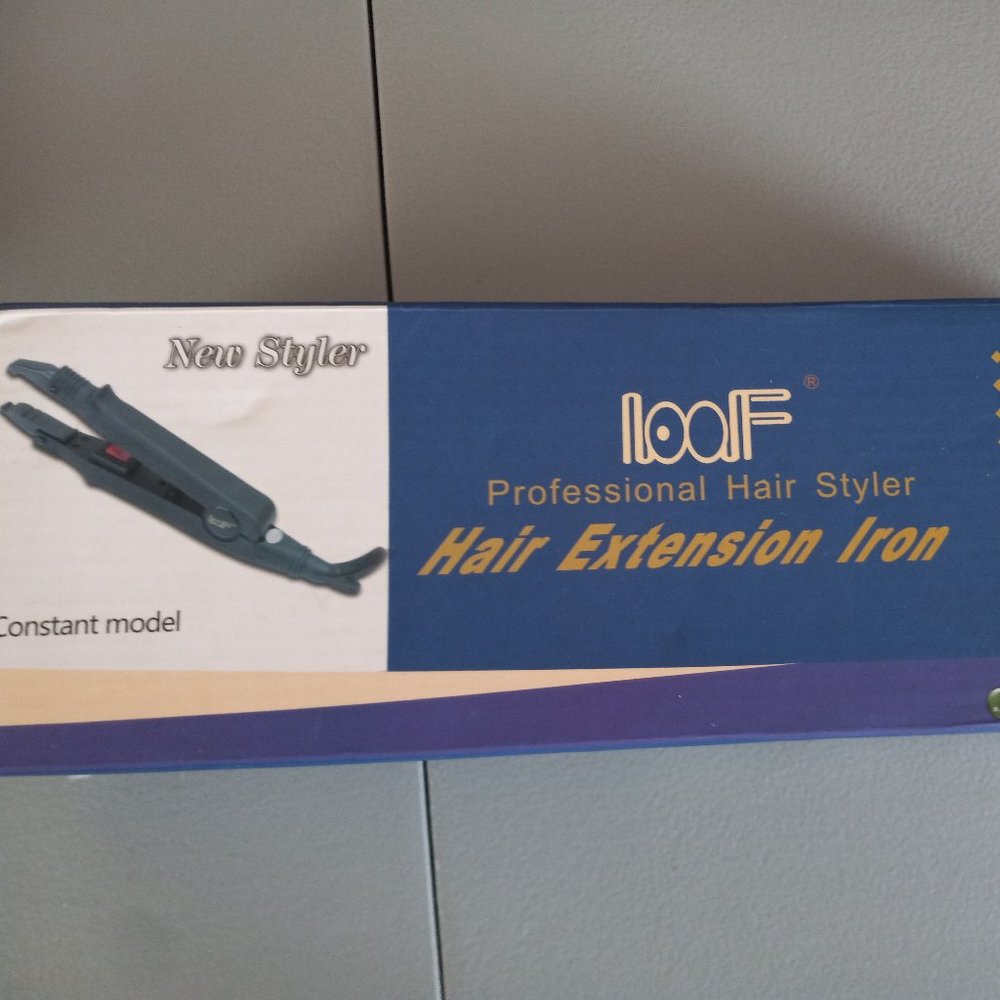 Pink Professional Hair Extension Iron